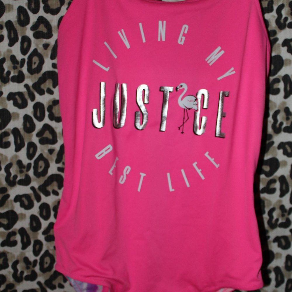 Justice 2-sided swimsuit
